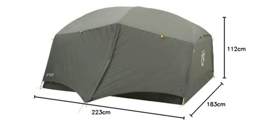 NEMO(ニーモ) - オーロラリッジ 3P NM-ARRG-3P グリーン の評価